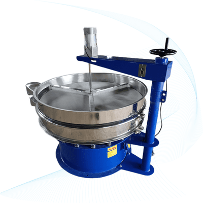Forced vibrating screen